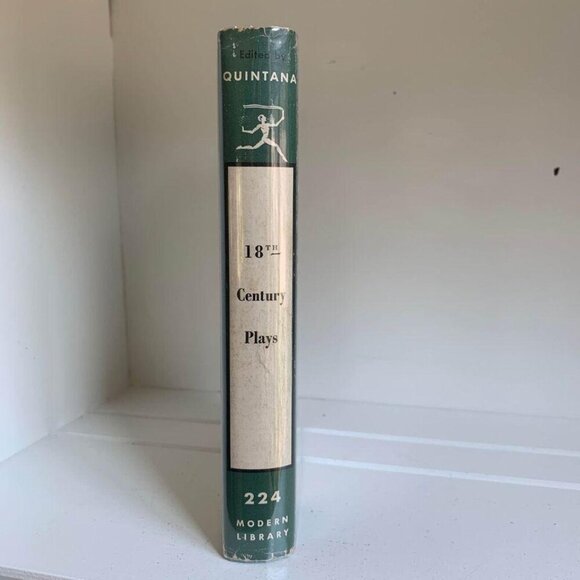 1952 Modern Library 18th Century Plays Book - Picture 2 of 9